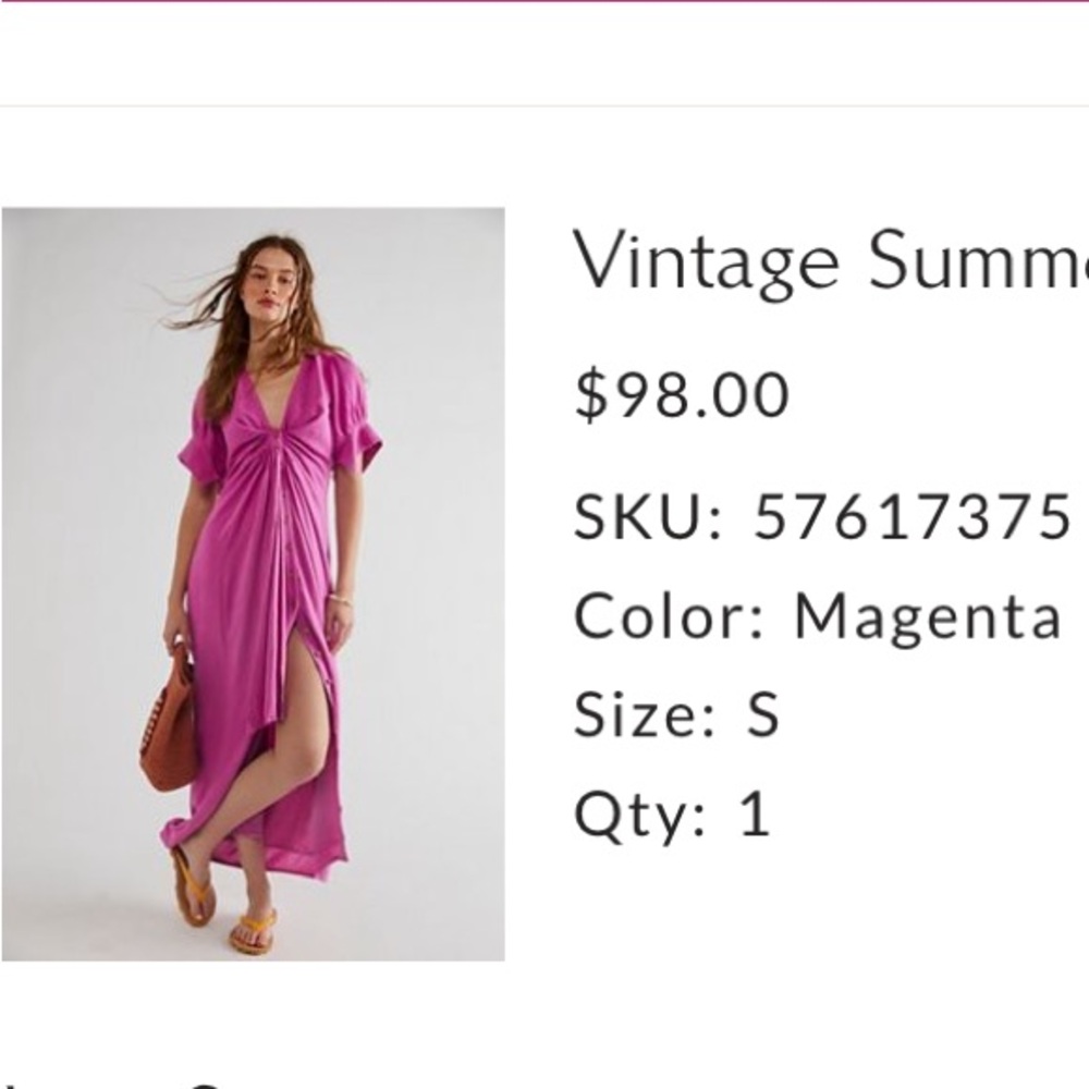 free people endless summer pink maxi dress